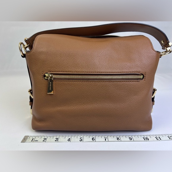 Michael Kors Brooke Pebble Leather Satchel - Picture 6 of 16